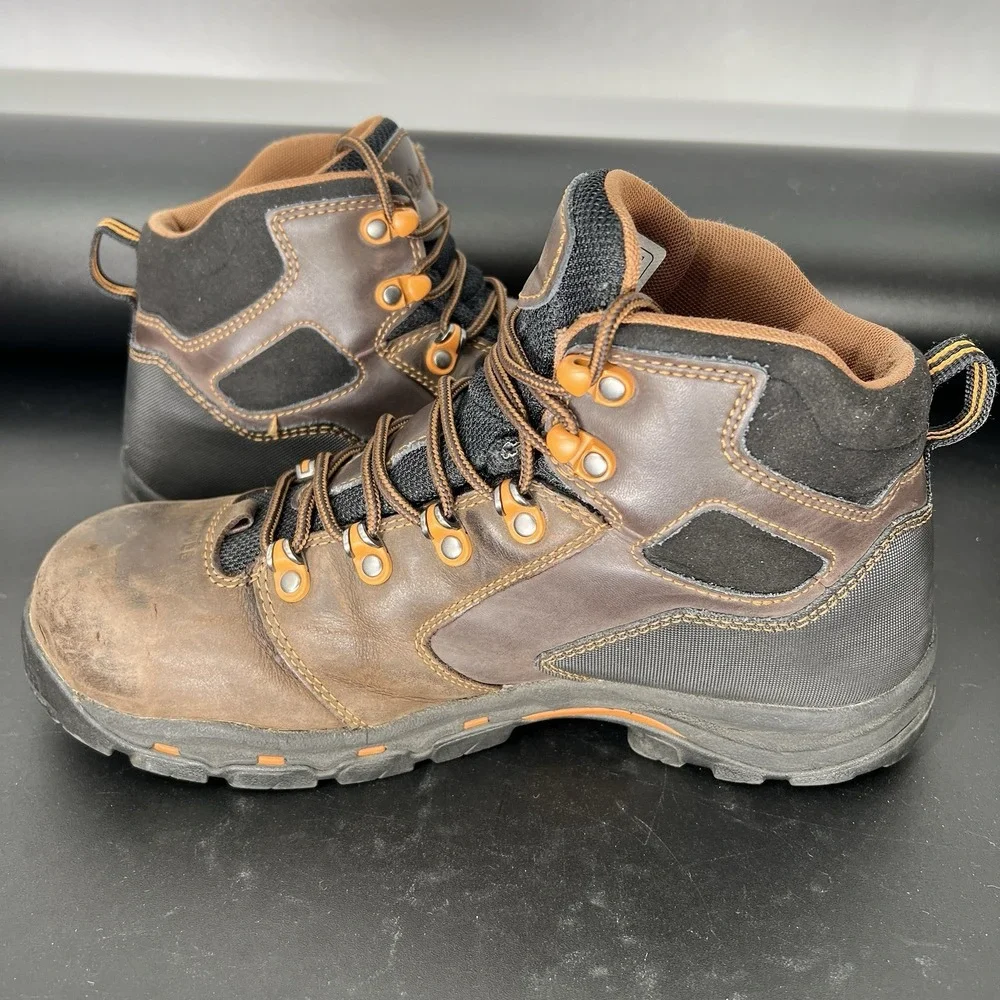 Danner Vicious 4.5 Brown Comp Toe Work Boots 13860 Mens 10 D EH GORE-TEX